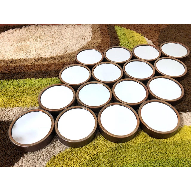 Vintage Italian Wall Mirror, 1980s For Sale - Image 6 of 15