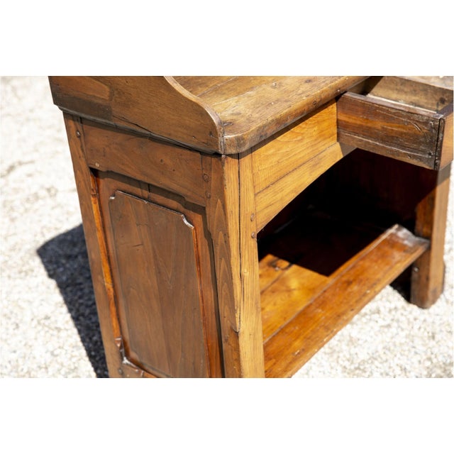 Antique French Fruitwood Washstand For Sale - Image 10 of 11