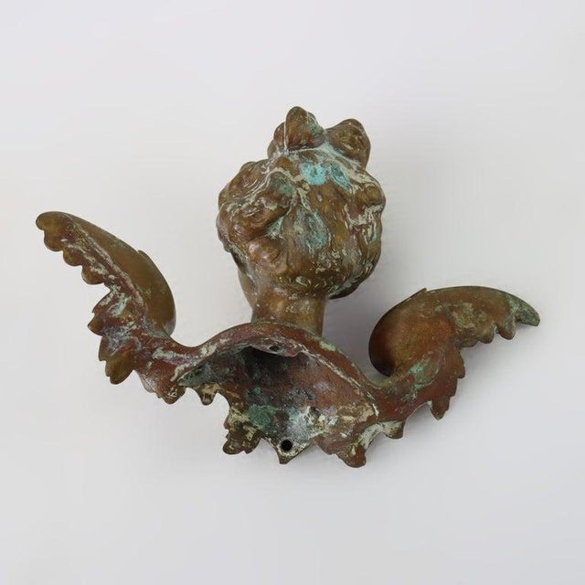 Pair of Antique French Neoclassical Bronze Accoutrements C1890 For Sale - Image 4 of 5