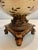Metal Vintage Regency Hand Painted and Gilt Footed Urn Trinket Box For Sale - Image 7 of 8