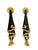 Art Deco Pair Vintage Resin Dorothy Draper Style Trompe L’oeil Tassel and Drapery Wall Brackets For Sale - Image 3 of 12