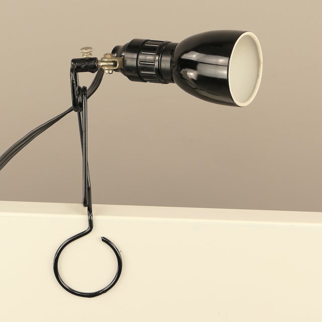 Bauhaus Workshop Lamp with Clamp Mechanism, Germany, 1930s For Sale - Image 9 of 17