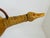Mustard Vintage Italian Leather Duck Decantur For Sale - Image 8 of 13