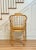 1960s Baker Furniture Faux Bamboo & Cane Tub Armchair For Sale - Image 10 of 12