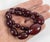 20th Century Art Deco Cherry Amber Bakelite Graduated Bead Necklace For Sale - Image 10 of 11