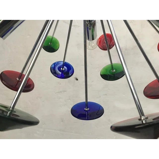 Italian Murano Glass Sputnik Pendant Light from Simoeng For Sale - Image 6 of 12