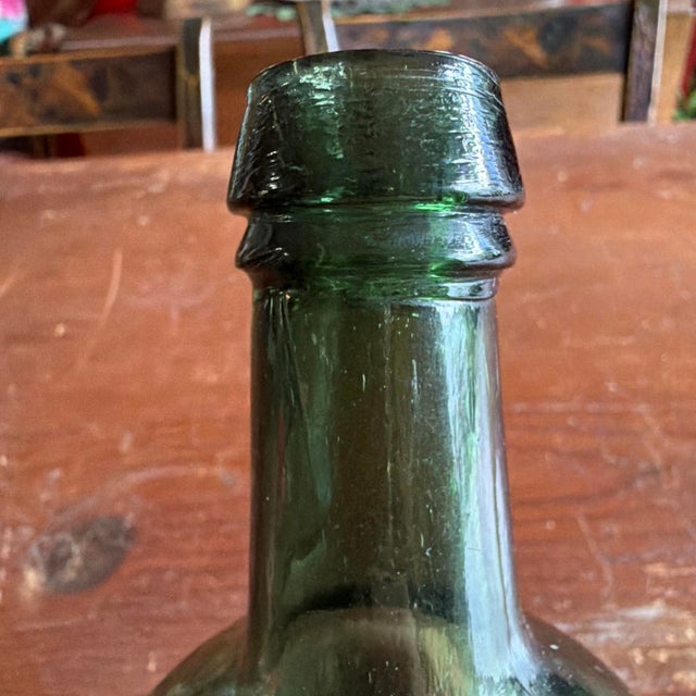 Antique "Brown Stout" Beer Bottle by Dyottville Glass Works, Philadelphia, Circa 1850s For Sale - Image 9 of 18