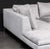 B&b Italia Gray Suede Upholstered Sectional Sofa For Sale - Image 9 of 14