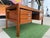 Danish Mid-Century Modern "Floating" Executive Desk in Teak by Dyrlund, Denmark, C. 1960s For Sale - Image 11 of 16