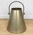 Farmhouse Antique Farmhouse Nickel Plated Brass Conical Cone Milking Can For Sale - Image 3 of 11