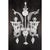 Venetian White and Transparent Floral Murano Glass Wall Sconce by Simoeng for Simoeng For Sale - Image 6 of 7