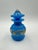 Opaline Perfume Bottle with Hand-Painted Enamel Decoration, 19th Century For Sale - Image 4 of 12