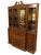 Traditional Mid 20th Century Edwardian Inlaid Breakfront For Sale - Image 3 of 13