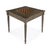Play a variety of games on this stylish table that is veneered in a Silver Satin finish. The top inset has a game board...