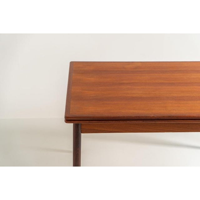 Vintage Danish Extendable Dining Table, 1960s For Sale - Image 11 of 12