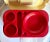 1960's Retro Hampa Red Stacking Plastic Picnic Box for 4 For Sale - Image 10 of 13