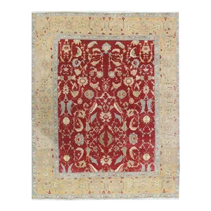 Vintage Indian Agra Rug