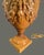 Vintage Neoclassical Urn Swag Bradburn Gallery Glazed Pottery Table Lamp Original Finial For Sale - Image 9 of 13