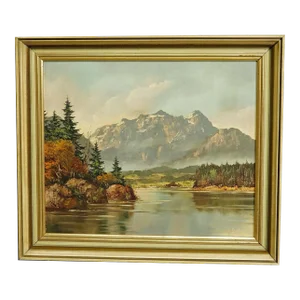 Josef Sedlmeier - Sunrise Over the Lake Misurina in the Dolomites