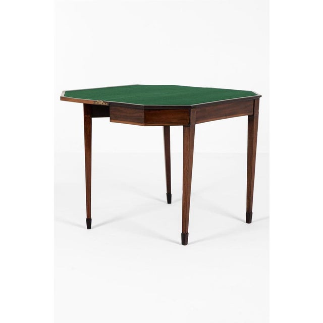 George III Mahogany Card Table For Sale - Image 12 of 18