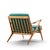 Wood Poul Jensen for Selig Mid Century Walnut Z Lounge Chairs For Sale - Image 7 of 10