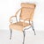 Wicker and Blackened Iron Armchairs, 1990s, Set of 2 For Sale - Image 6 of 18