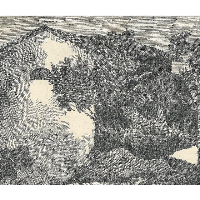Giorgio Morandi, Landscape, Poggio, 1927-1957, Lithograph For Sale - Image 4 of 8