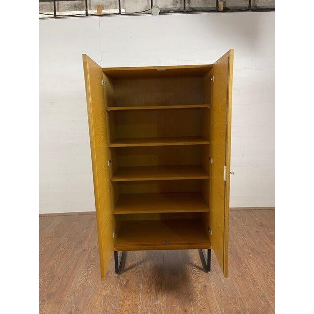 1960s Vintage Two Door Closet by Drevo Union, 1965 For Sale - Image 5 of 7