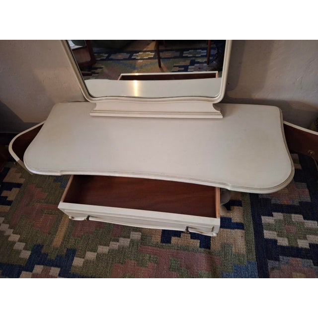 Vintage Boho Standing Hall Mirror, 1970 For Sale - Image 5 of 6