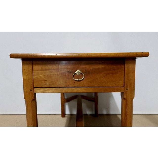 Rectangular Table in Solid Cherry Wood For Sale - Image 13 of 18