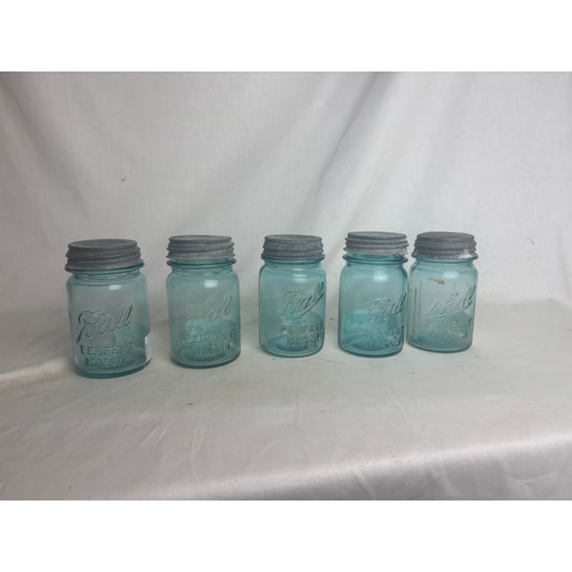American Small 1920s Ball Jar For Sale - Image 3 of 6