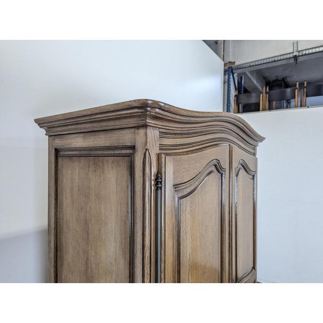 Brown Oak Dressing Cabinet For Sale - Image 5 of 7