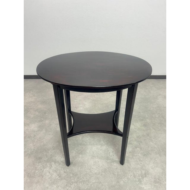 Secession side table by Thonet. Professionally stained and repolished.