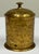 Vintage Brass Indian Etched Floral Lidded Jar For Sale In Kansas City - Image 6 of 7
