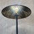 Metal Vintage Spanish Style Wrought Iron Lamp With Leatherette Shade For Sale - Image 7 of 12