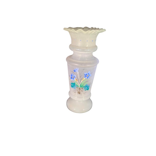 Quick Hits: Item: Victorian Era White Porcelain Floral Vase Brand: Bristol Porcelain Style: Victorian Period: Late 1800s...