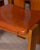 Vintage Italian Wood and Leather Chairs, 1950s, Set of 4 For Sale - Image 11 of 13