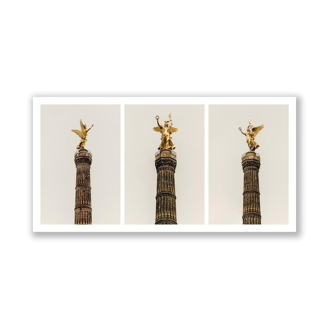 Contemporary Guy Sargent, The Victory Tower Triptych, Archival Pigment Print For Sale - Image 3 of 6