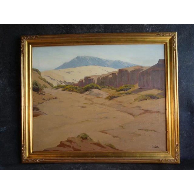 Sam Hyde Harris Desert Landscape Oil on Canvas For Sale In Los Angeles - Image 6 of 9