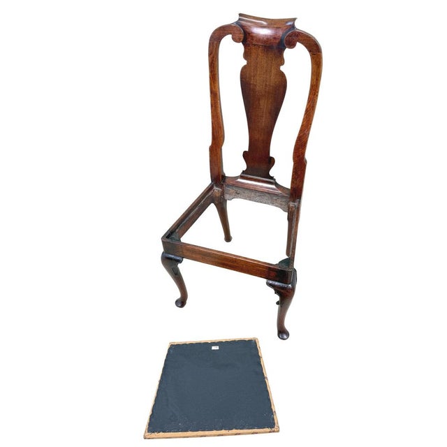 Antique Queen Anne Walnut Dining Chairs, 1710, Set of 6 For Sale - Image 4 of 18