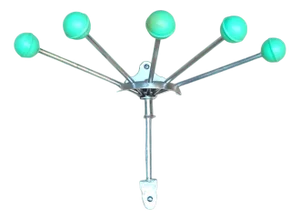 Vintage Sputnik Coat Rack, 1969
