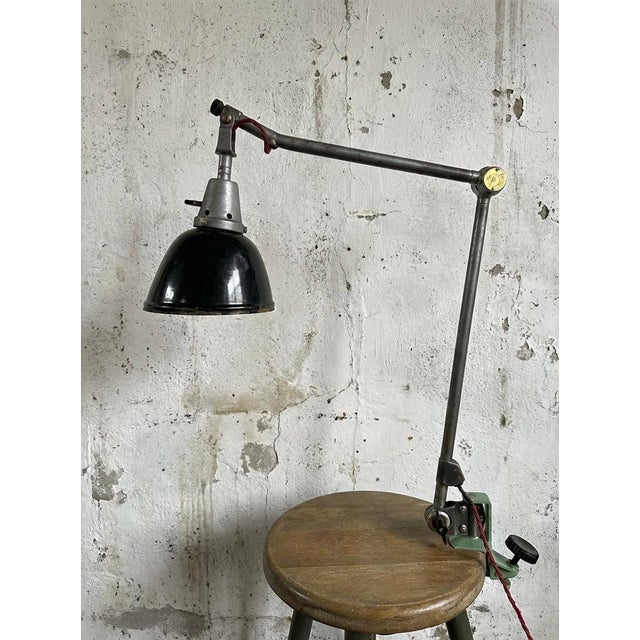 Task Lamp by Curt Fischer for Midgard, 1940s For Sale - Image 6 of 11