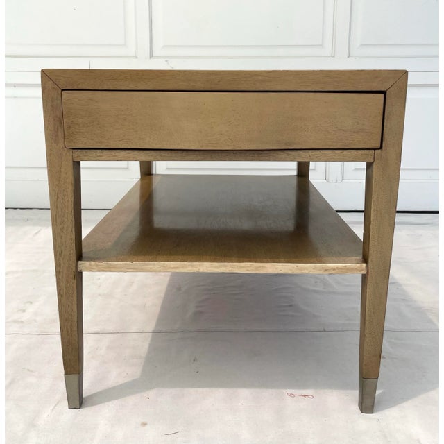 AMERICAN OF MARTINSVILLE　チェスト　ナイトスタンド AMERICAN OF MARTINSVILLE Blonde Walnut Asian Inspired Three