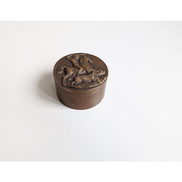 Blachian Bronze Art Box, 1970s For Sale - Image 11 of 11