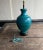 Ceramic Large Mid-Century Modern Blue/Turquoise Glaze Ceramic Table Lamp For Sale - Image 7 of 7