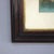 Italian Antique Italian Watercolor Landscape Scene With Ebonized Walnut Frame C1890 For Sale - Image 3 of 13