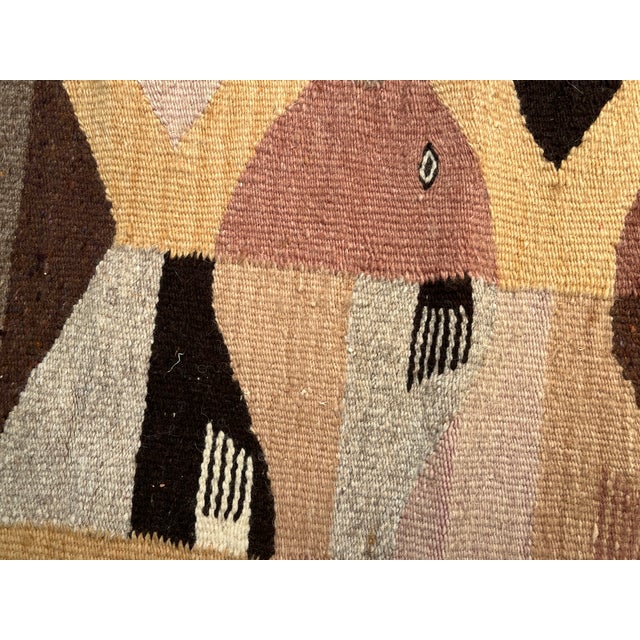 Mid-Century Native American Southwest Weaving For Sale In Detroit - Image 6 of 8