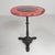 Bistro Table with Cast Iron Leg and Traffic Sign Top, Paris, France, 1920s For Sale - Image 3 of 18