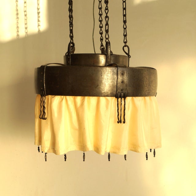 Dutch Art Deco Amsterdam School Pendant Light from Winkelman & Van Der Bijl, 1920s For Sale - Image 16 of 18
