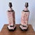 Mid-Century Modern Italian Marble Table Lamps with Bespoke Shades, 1950s, Set of 2 For Sale - Image 6 of 11